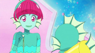 人魚に変身 海の星でスイスイ泳ごう スター トゥインクルプリキュア お気に入りアニメレビュー