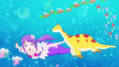 人魚に変身 海の星でスイスイ泳ごう スター トゥインクルプリキュア お気に入りアニメレビュー